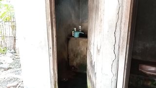 atmosphere behind the house