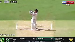 Warner gone on duck ????