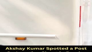Akshay Kumar Spotted a Post On Location Shoot in Bandra #akshaykumar #shorts #short #trending #viral #bollywood #shortvideo