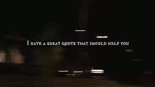 A wise man once told