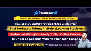 AI CoursePal Review - Making Us $534.28 Daily Without Doing Extra Work