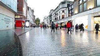 city ​​atmosphere, beauty and hustle and bustle of a city