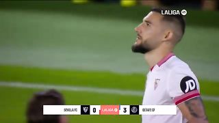 Resumen de Sevilla FC vs Getafe CF (0-3)