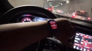 Spinning at 130kph