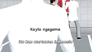 Wartawan Indonesia dibantu Palestine dan yang lainnya #dramasakura #sakura #sakuraschoolsimulator