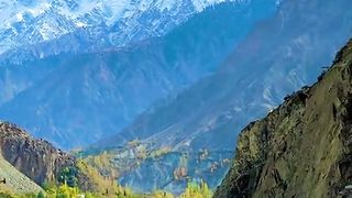 Most Beautiful View Snowfall Mountain of Skardu Gilgit Baltistan