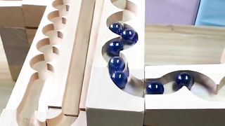 Artistic beauty wooden box balls games