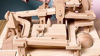 The wooden tracking number