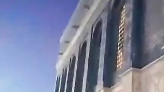 Abu ubaida ka meezail aqsa se os parr paik ja raha hai
