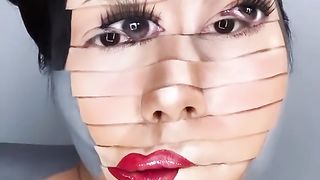 original 3d face makup#fyp