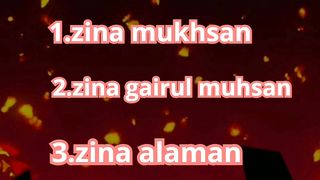 3 macam zina
