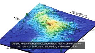 Exploring  Volcanoes: Not All Volcanoes Erupt Rock