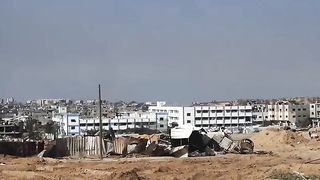 Pasukan pendudukan mengebom sekolah UNRWA di Beit Hanoun di Jalur Gaza utara