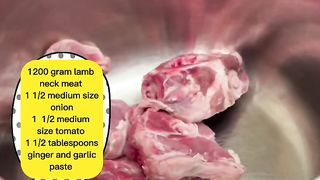 Punjabi aloo gosht recipe