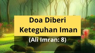 Doa keteguhan Iman