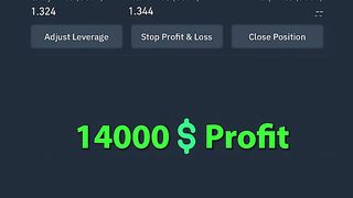 14000$ profit on binance  futures