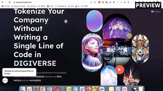 Selamat tinggal sandbox decentraland!! Metaverse baru hadir digiverse