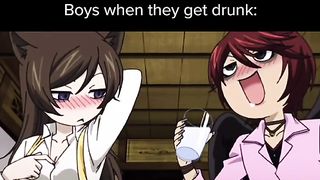 Boys when they get drunk