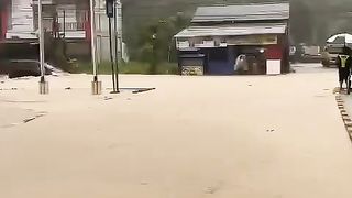 Banjir di sore hari