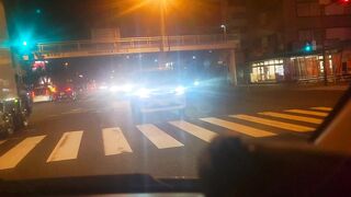 Japan night street view/ Dash cam