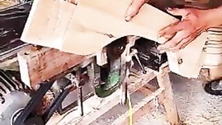 Ancient wooden equipment - Good tools and machinery make work easy