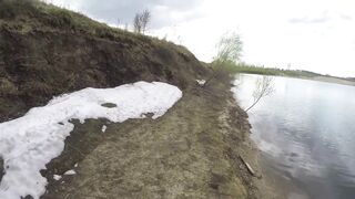 Отличная рыбалка на озере в Беларуси!