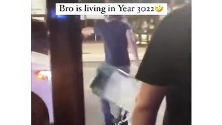Bro is living in the future ????