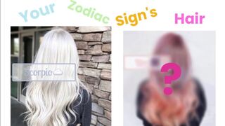 Your zodiac sign hair color