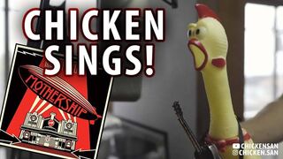 Never Gonna Give Up Mr Chicken