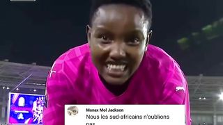 La gratitude d'une joueuse Sud-africaine de MAMELODY SUNDOWNS AUX SPORTIFS IVOIRIENS