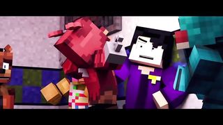 Follow Me' - Minecraft FNAF Animation Music