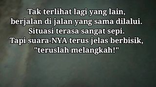 Apa arti Ramai jika Telah Sunyi