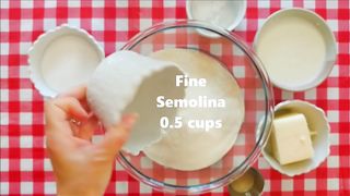 Lebanese Nammoura_Namoura_Basbousa_Hrisi Recipe - Easy, Delicious Lebanese Semolina Cake Recipe