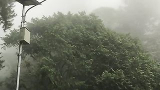 Keindahan Pegunungan setelah hujan