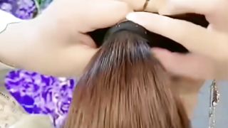 Cara mengikat rambut panjang