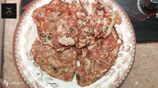 Chicken omelet