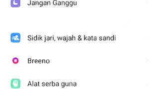 Cek pengaturan