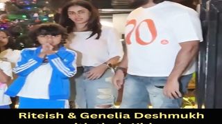 Riteish & Genelia Deshmukh with their Kids #riteishdeshmukh #short #shorts #trending #viral #bollywood #viralshorts