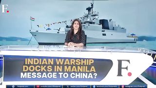 Amid South China Sea Tensions, India's warship Docks in The Philippines _ Vantage with Palki Sharma