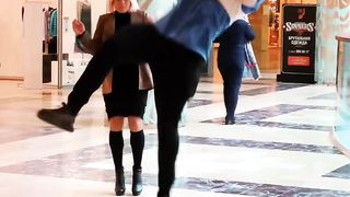 Girls are reacting to sneaky flips????