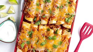 Spicy Chicken Enchiladas