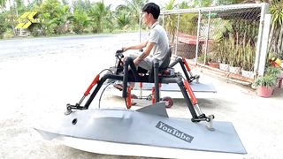 Cách tôi làm một chiếc thuyền vui nhộn từ những vật liệu bạn vứt đ