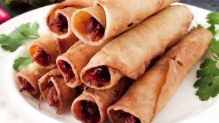 Baked Chicken Taquitos
