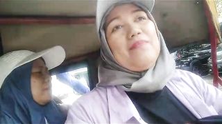 Trip to pasar klewer naik becak