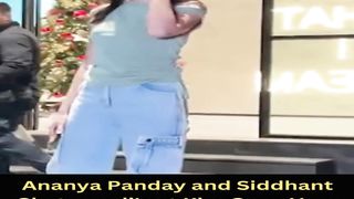 Ananya Panday and Siddhant Chaturvedi's at Kho Gaye Hum Kahan screening #ananyapanday #short #shorts #trending #viral #bollywood #viralshorts