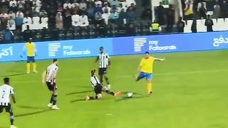 Cristiano Ronaldo scores