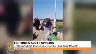 Thousands flee as war reaches Sudan’s second-largest city