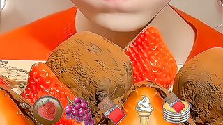 ASMR fruit & Cokelat