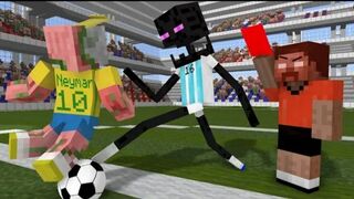 World Cup 2018 - Minecraft Animation football
