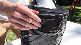 Giant Coke and Mentos reaction!! 5 gallons (nostalgic).